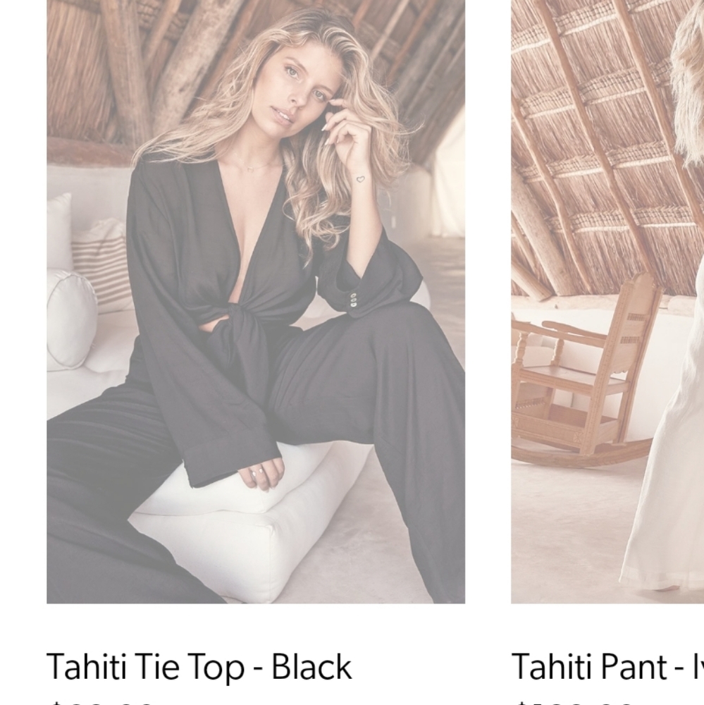 ISO Monday swimwear tahiti shirt and pant